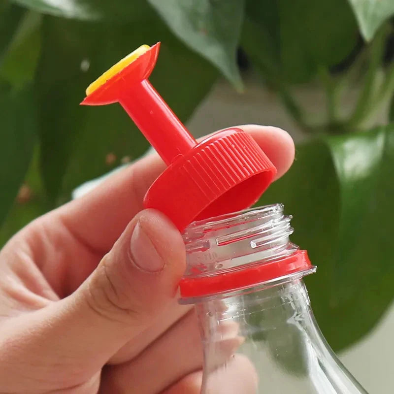 2 Pcs Bottle Cap Sprinkler Plastic Watering Device Spray Waterer Watering Nozzle Nozzle Sprinkler Head Gardening Supplies