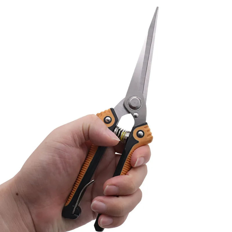 1PC Anti-Slip Gardening Pruning Shear Scissor Stainless Steel Cutting Tools Set Pruner Tree Cutter Home Tools