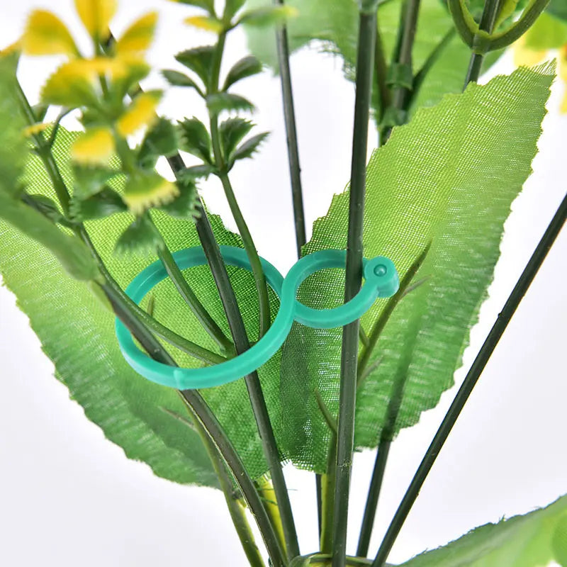 20/50/100pcs/lot Garden Vegetable Plant Support Binding Clip Gardening Greenhouse Clip Supplies