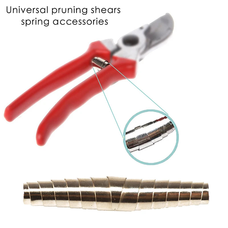 Gardening 1/2/5pcs Pruner Replacement Springs Stainless Steel Spring Shears Replacement Springs Plants Scissors Springs