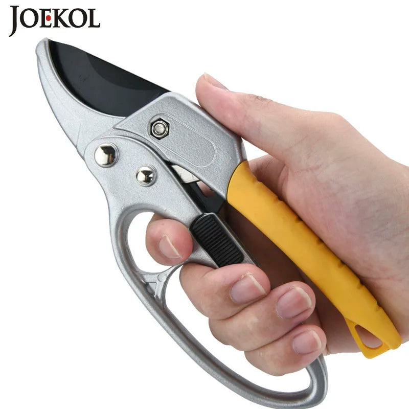 Garden Pruning Shear High Carbon Steel Scissors Gardening Plant Scissor Branch Pruner Trimmer Tools