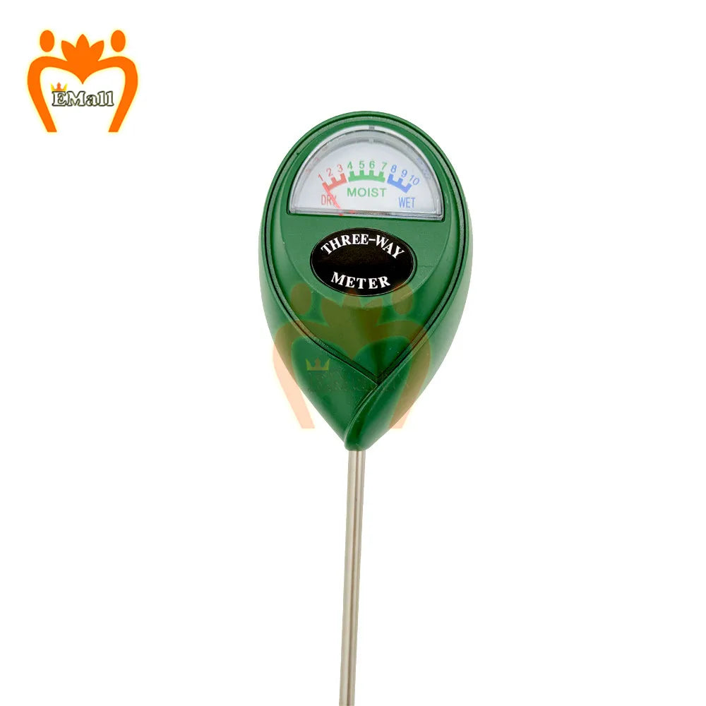 Soil Moisture Sensor Meter Detector Metal Probe Gardening Plant Flower Water Analyzer Test Instrument Hygrometer Tool