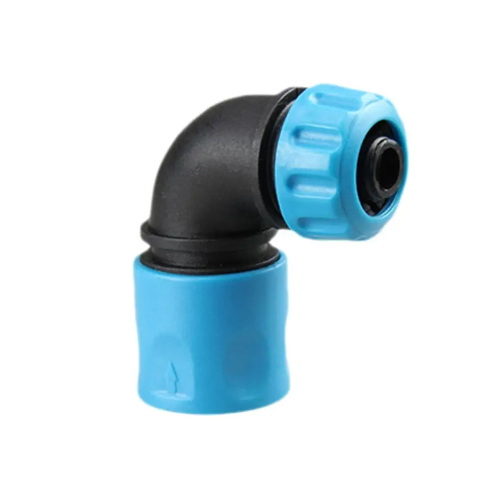 1/2" (12.5mm) Hose ABS elbow quick connectors Garden Water Connector Gardening Irrigation Car Wash Hose Fast Rapid Elbow Joint