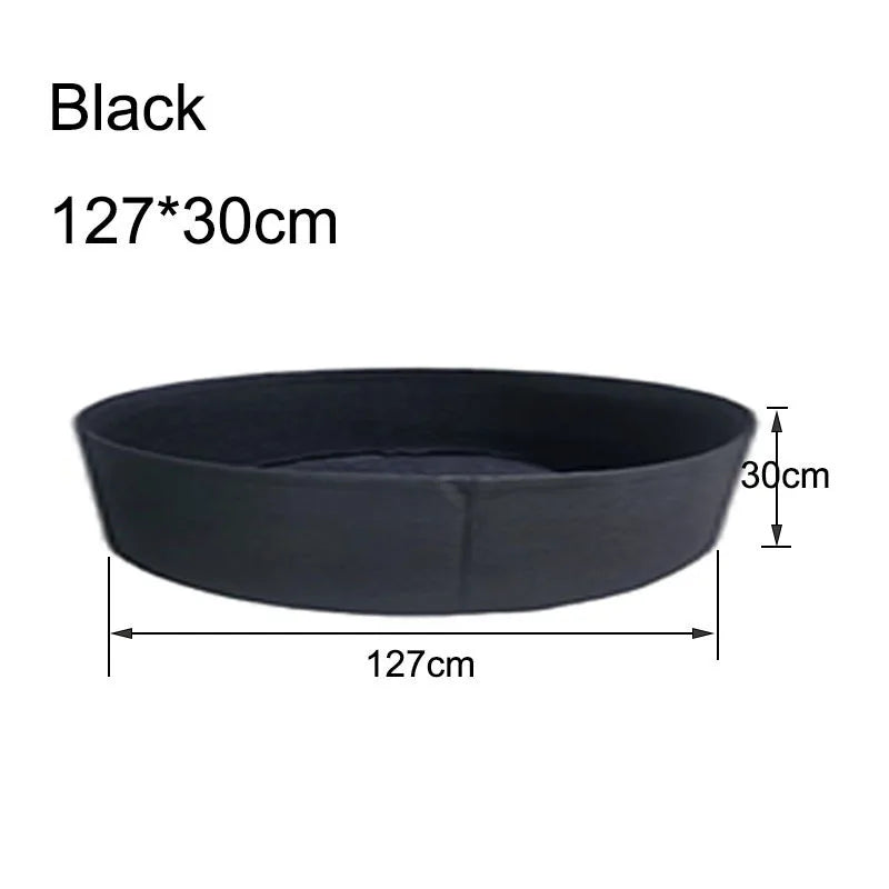 127x30cm large raised garden bed Flower grow bags plant pots growing accessories vegetable cultivation tools Non-Woven fabric Q1