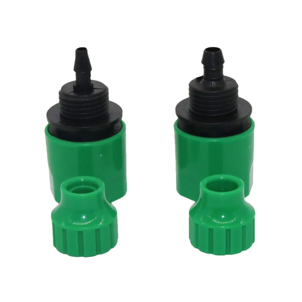 4/7mm 8/11mm Hose Barbed 4/7mm Hose Quick Connectors Garden Wate Irrigation Drip Irrigation Quick Coupling Connecting Tool 1 Pcs