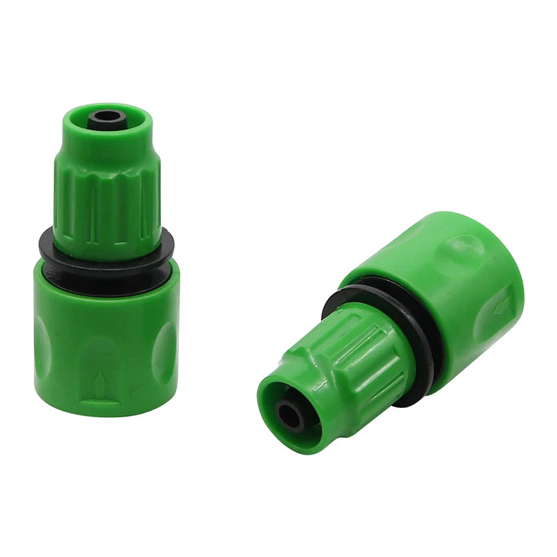 One-Way Quick Connector Connection 3/8" Hose Garden Watering Hose Connector Gardening Tools and Equipment Agriculture Tools 1 Pc