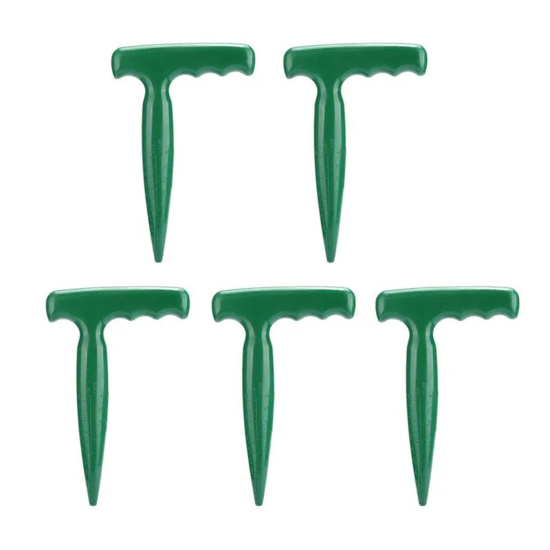 Green Hole Punch Adjustable Machine Seedling Transplanter Perforator Seeder Fleshy Plants Cutter Garden Supplies