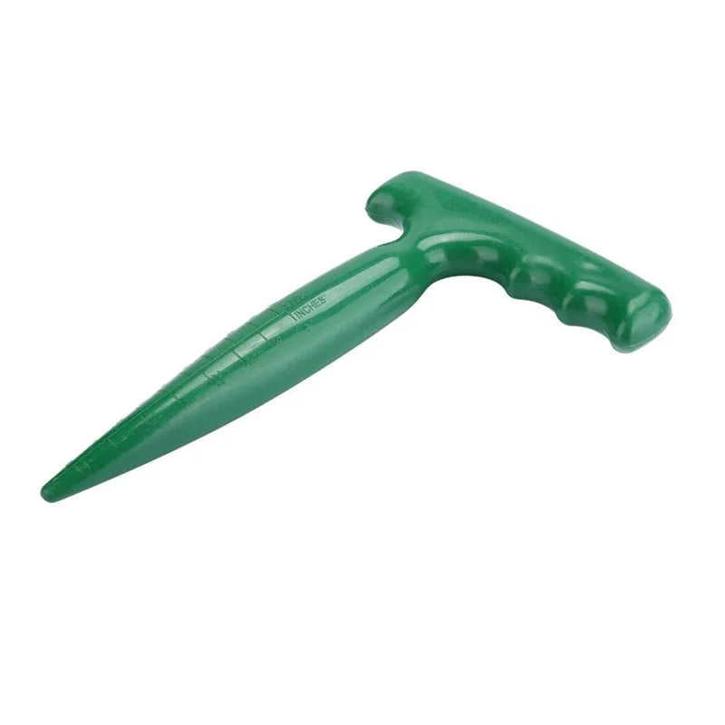 Green Hole Punch Adjustable Machine Seedling Transplanter Perforator Seeder Fleshy Plants Cutter Garden Supplies