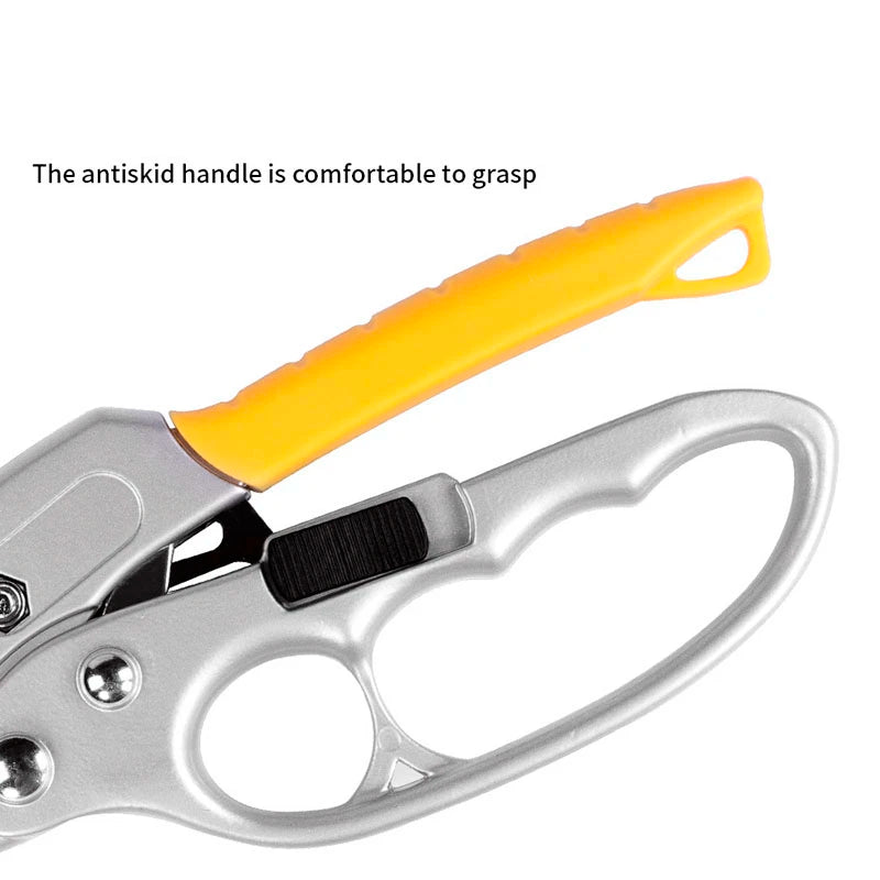 Garden Pruning Shear High Carbon Steel Pruning Shears Cutter Gardening Plant Scissor Branch Pruner Trimmer Tools New