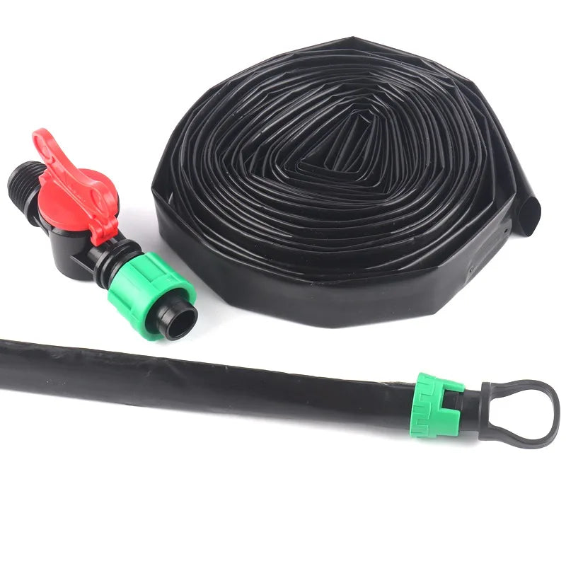 5~50m 2-Hole Space 40cm Drip Tape Drip Irrigation System Kits Gardening Watering Kits Greenhouse Under Film Irrigation Drip Hose