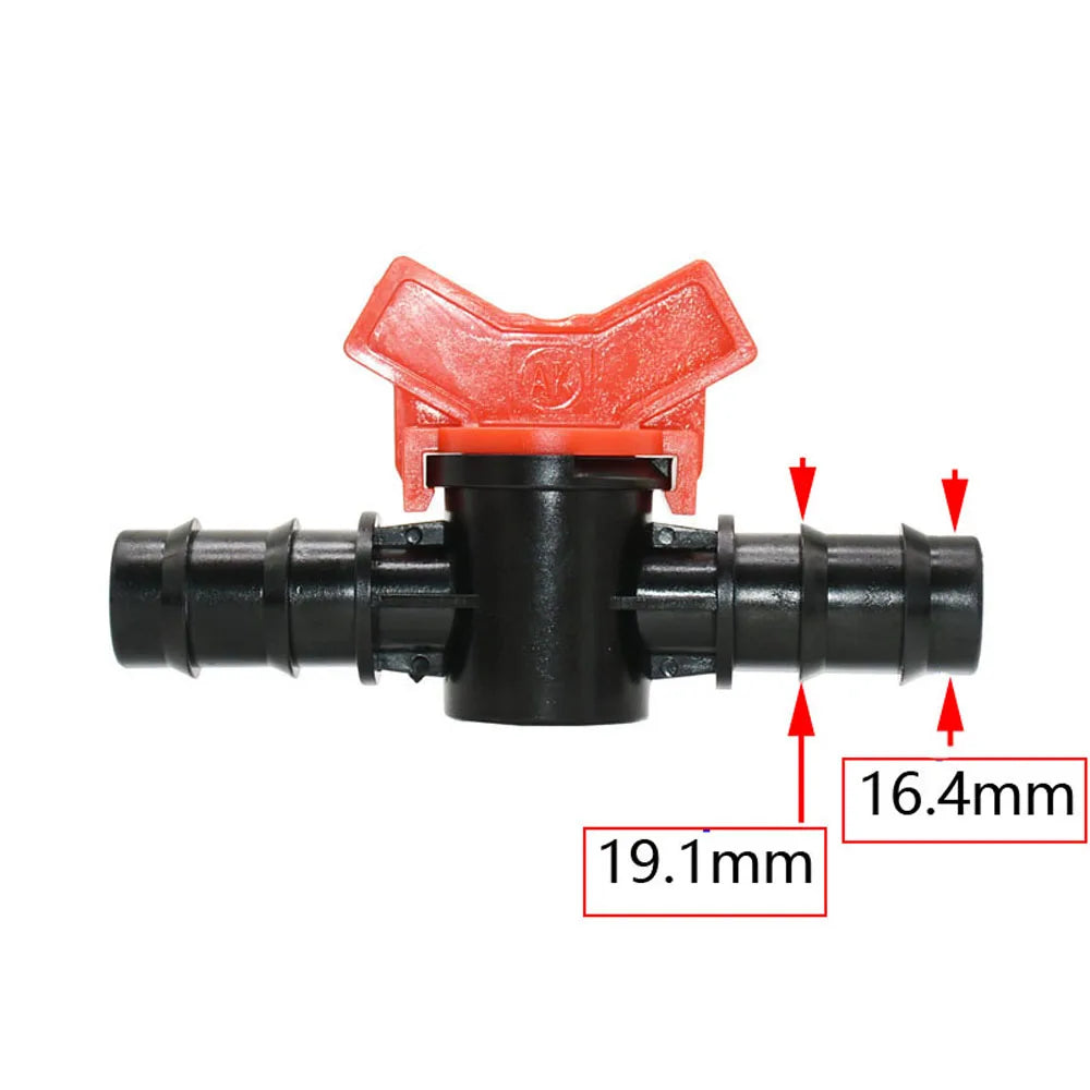 Drip Irrigation 4mm/8mm/10mm/12mm/14mm/16mm/19mm Hose Garden Tap Irrigation Valve Use Water Hose Pe Tube