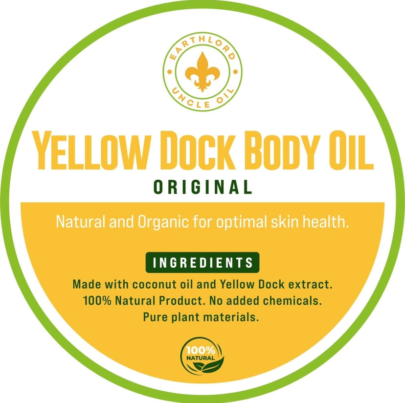 Yellow Dock Body Oil