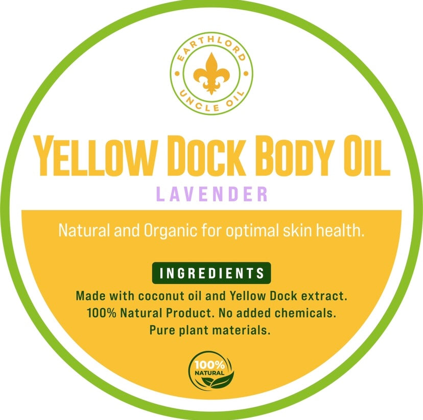 Yellow Dock Body Oil