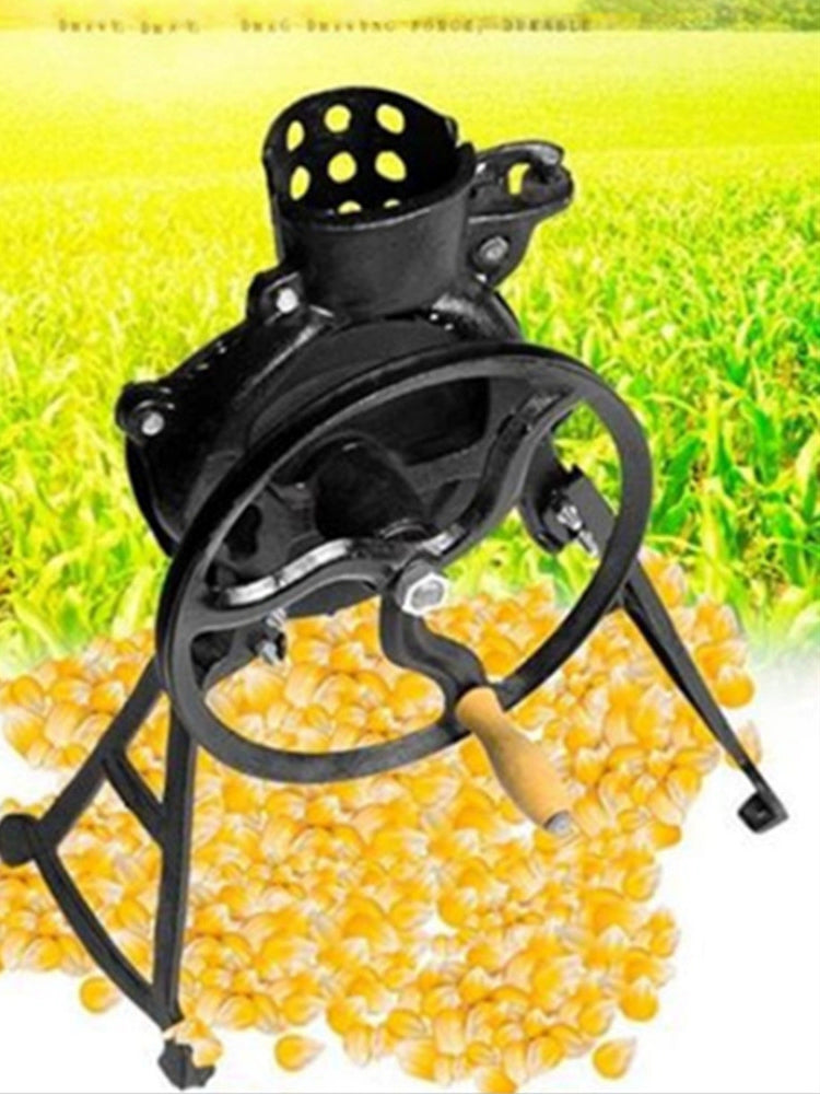 Small Hand-Cranked Electric Dual-Use Corn Threshing Machine