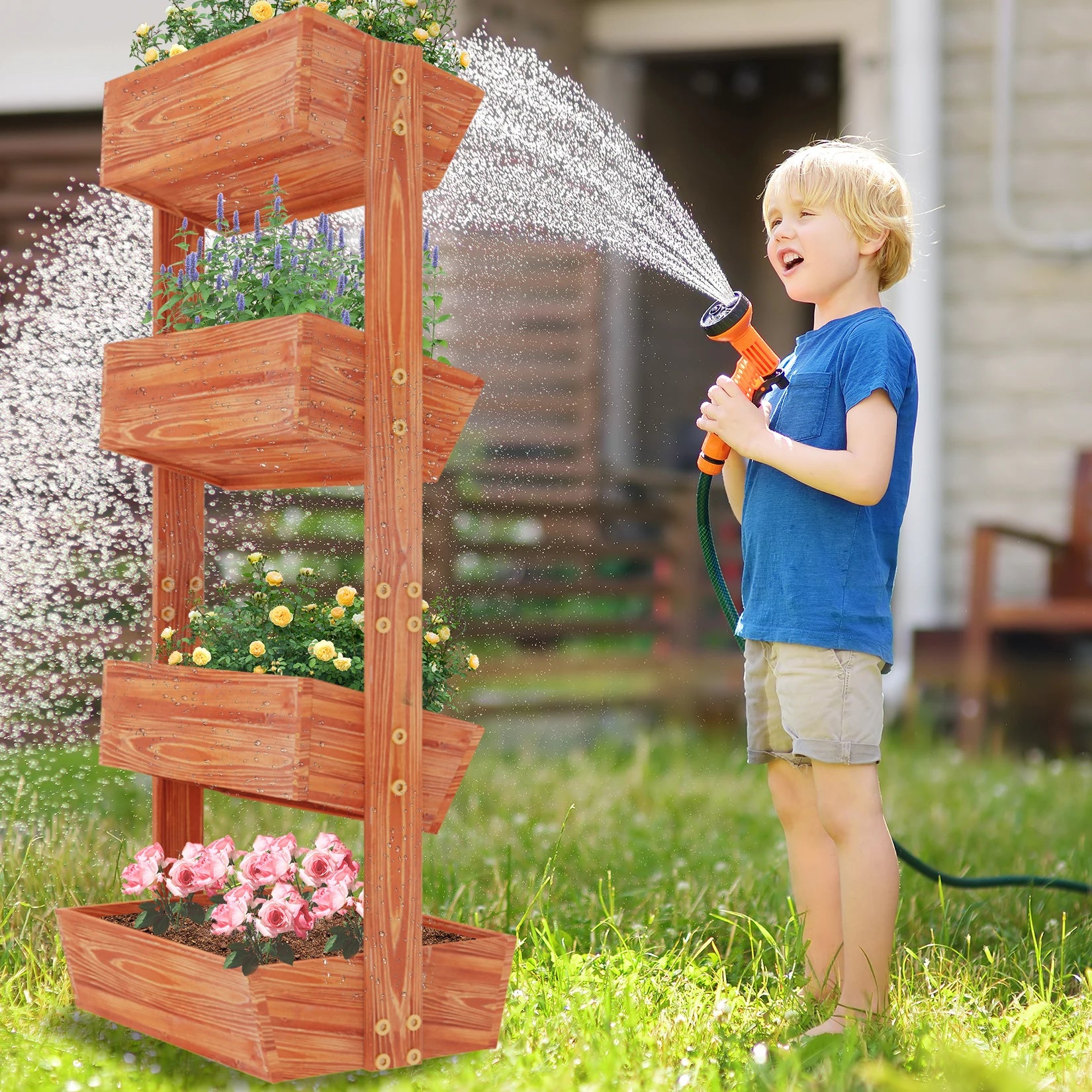 4-Tier Raised Bed