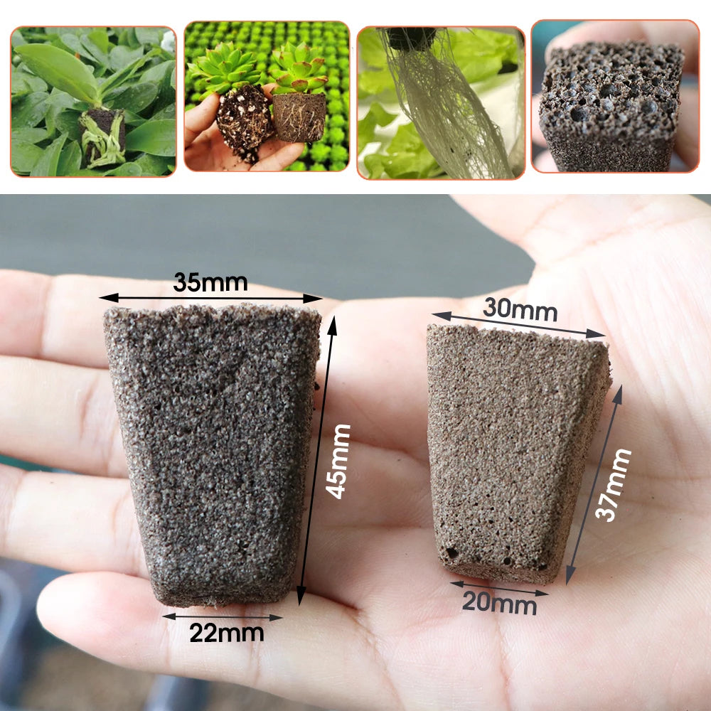 13 Cells Round Plant Seed Starting Pot with Warmer Cover Humidity Dome Gardening Seedling Care Package Nursery Plant Grow Tray