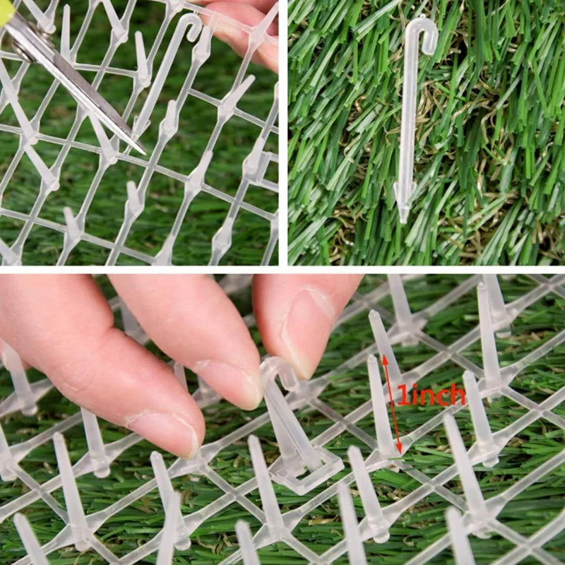 Household Garden Cat Scat Mat Prickle Strip Anti Cat Dog Repellent Deterrent Spike Mat Garden Flower Plant