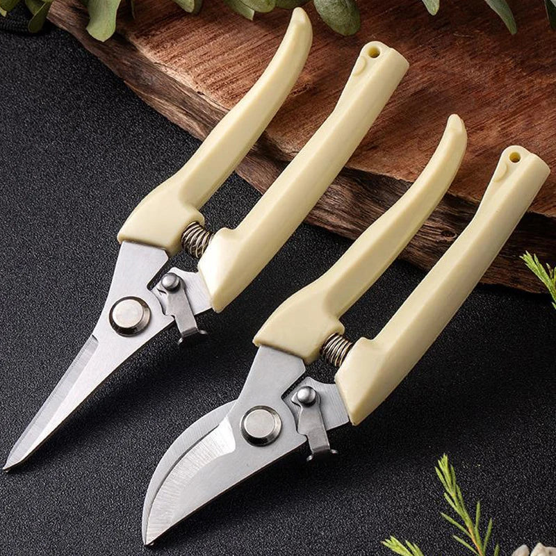 Drtools 17cm Pruner Tree Cutter Gardening Pruning Shear Scissor Stainless Steel Cutting Tools Set Home Tools Anti-slip