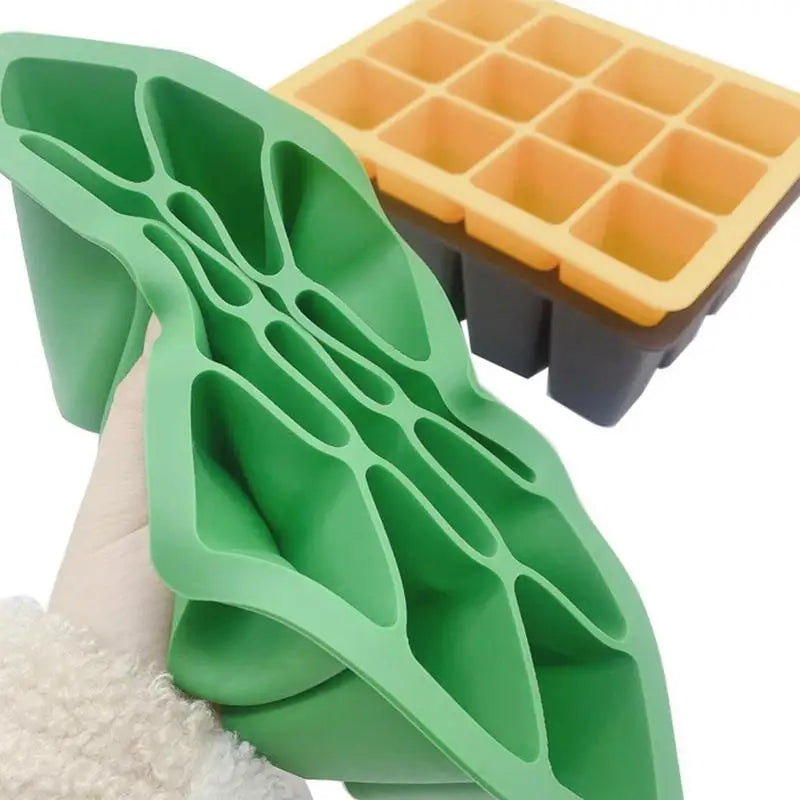 Seed Nursery Pot 12 Cells Seedling Tray Seed Starter Tray Germination Trays For Seeds Growing Greenhouse Garden Grow Box