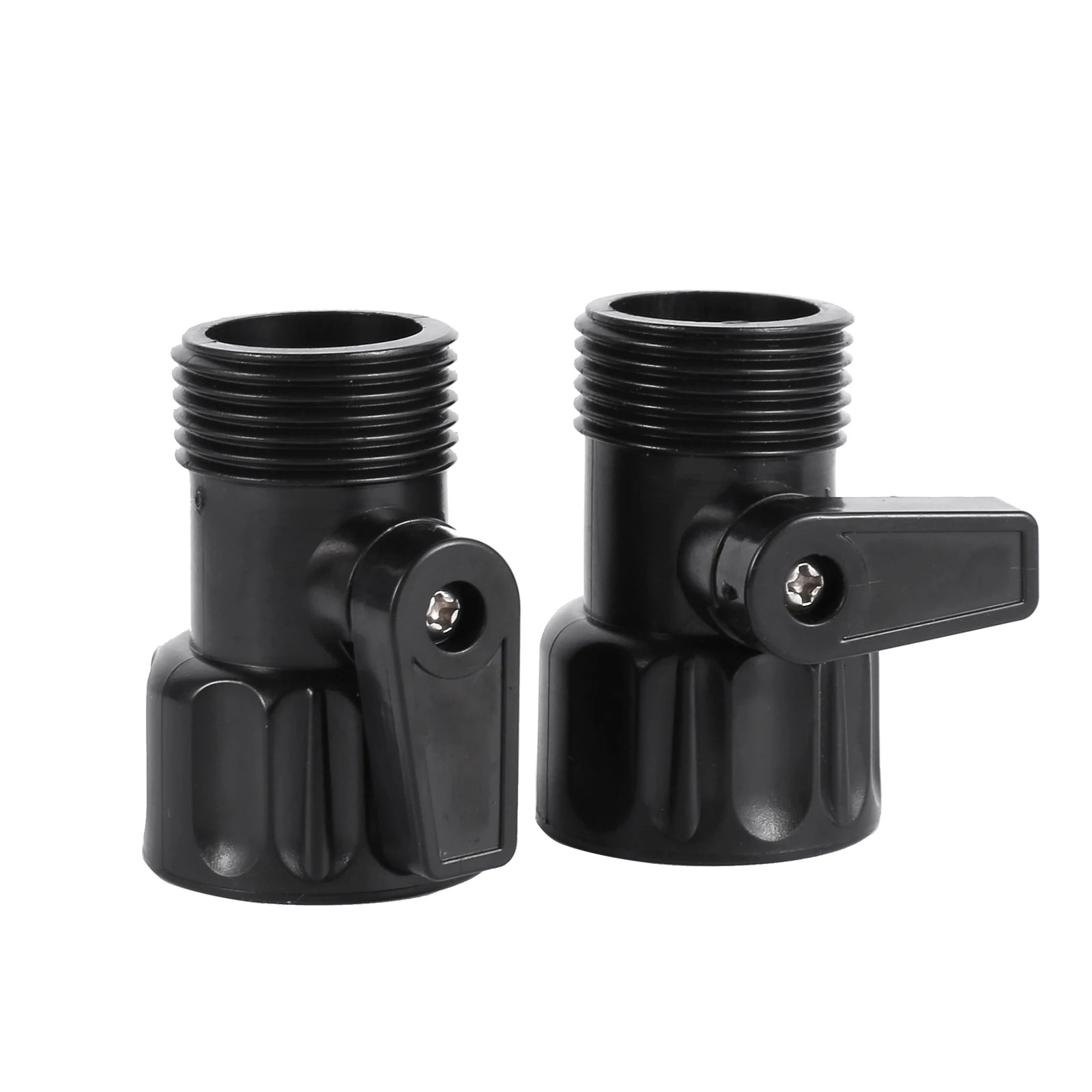 3/4 inch male and female threaded connector block switch homebrew pipe fittings plastic garden  tools