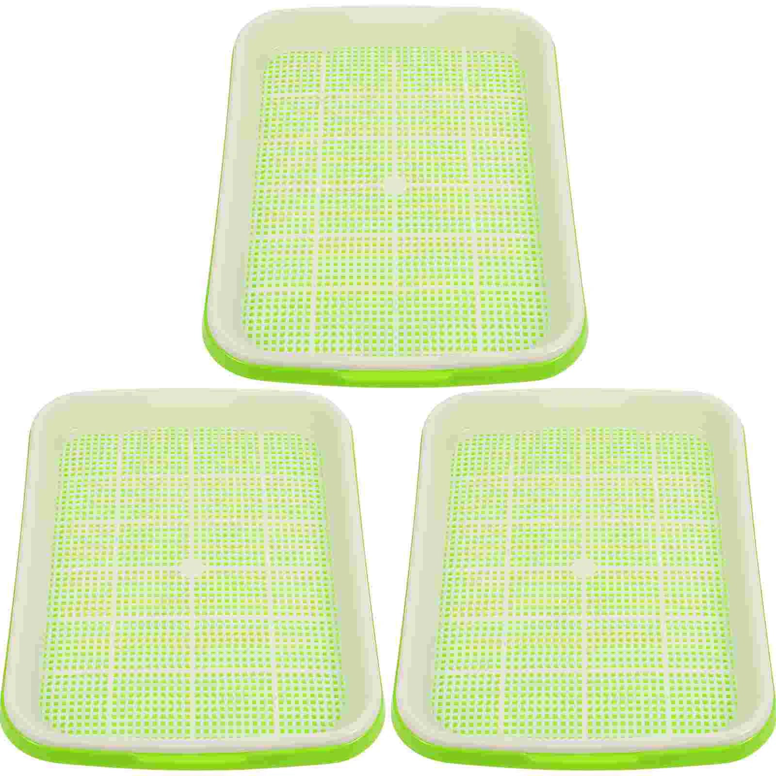 Germination Tray Starter Planter Soilless Sprout Trays Useful Garden Supplies Premium Nursery Vegetable Site Pot Microgreens