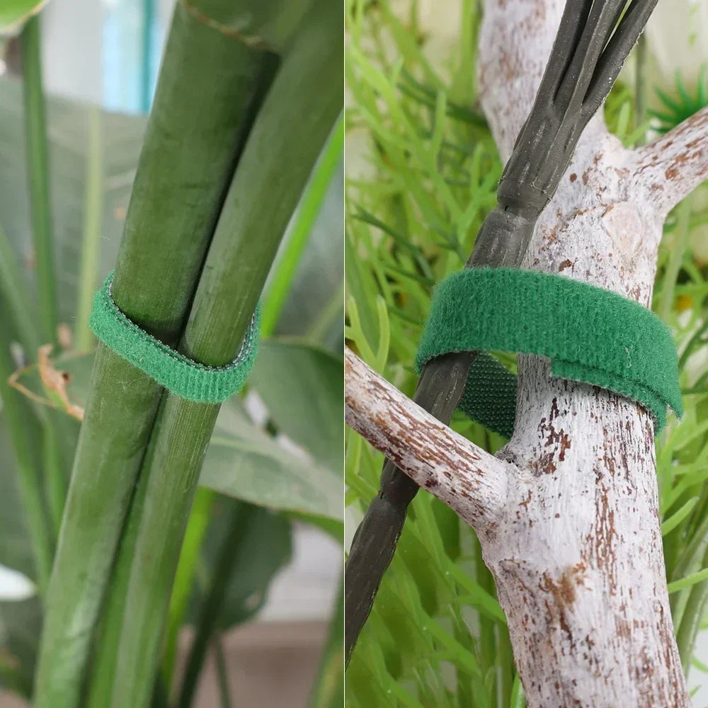 3/2/1Rolls Plant Ties Nylon Garden Bandage Plant Shape Support Gardening Accessories 2m Resealable Cable Tie Data Storage Supply