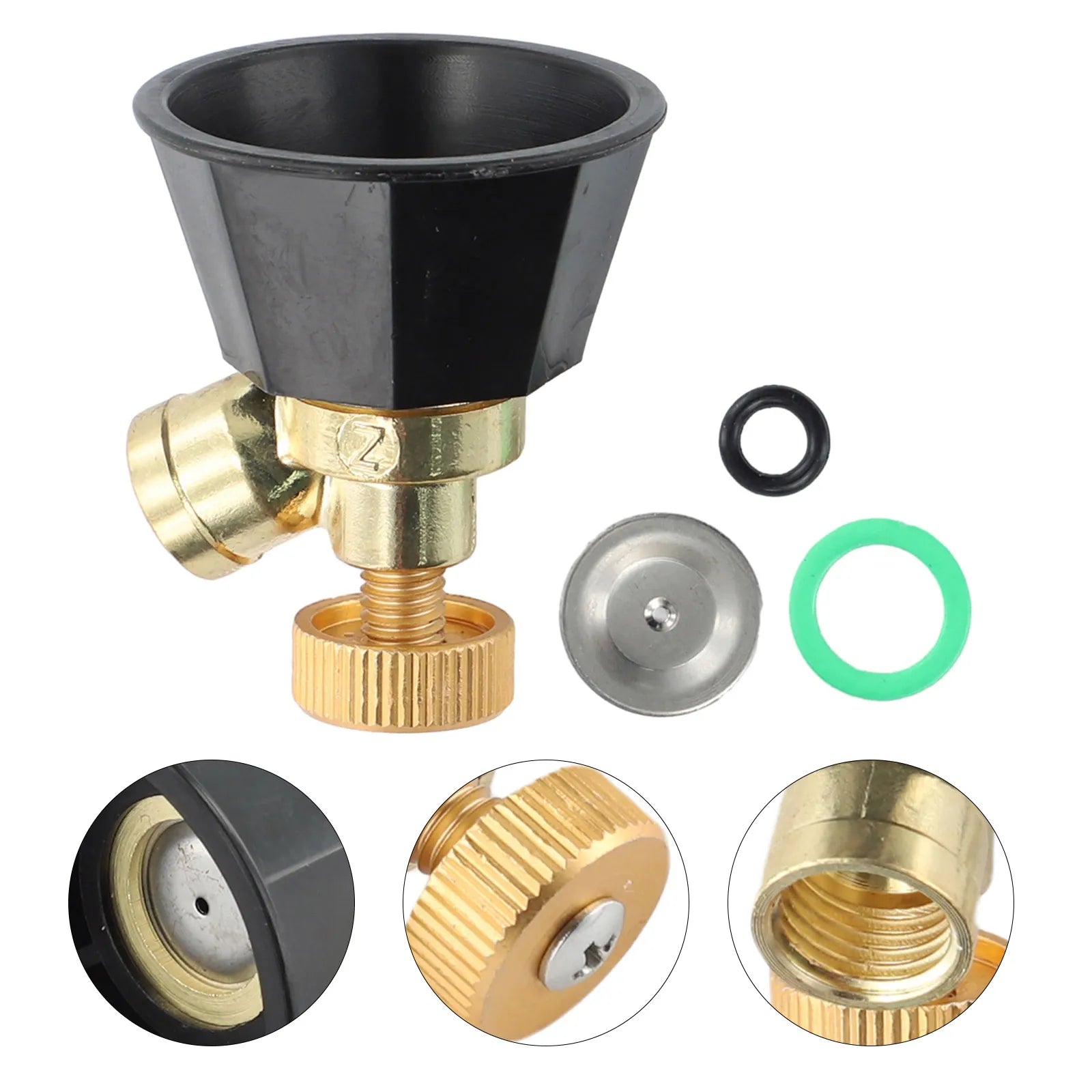 Agricultural Spraying Nozzle Adjustable High Pressure Irrigation Nozzles For Watering Pest Control Garden Sprayer Supplies