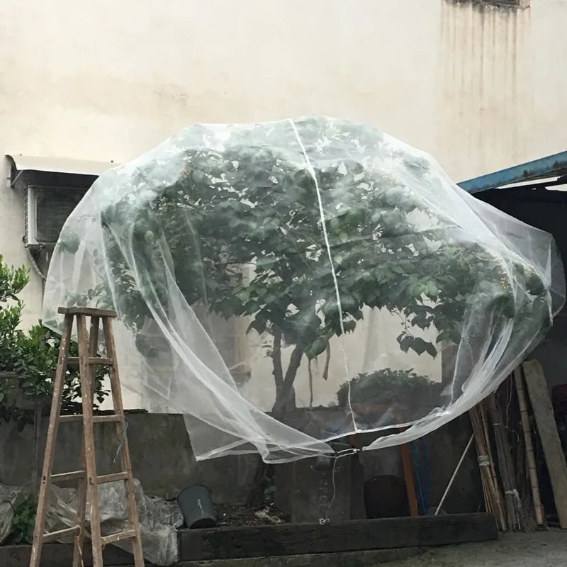 Plant Protection Net Garden Fruit Care Cover Flowers Greenhouse Protective Net Pest Control Anti-Bird 60 Meshs