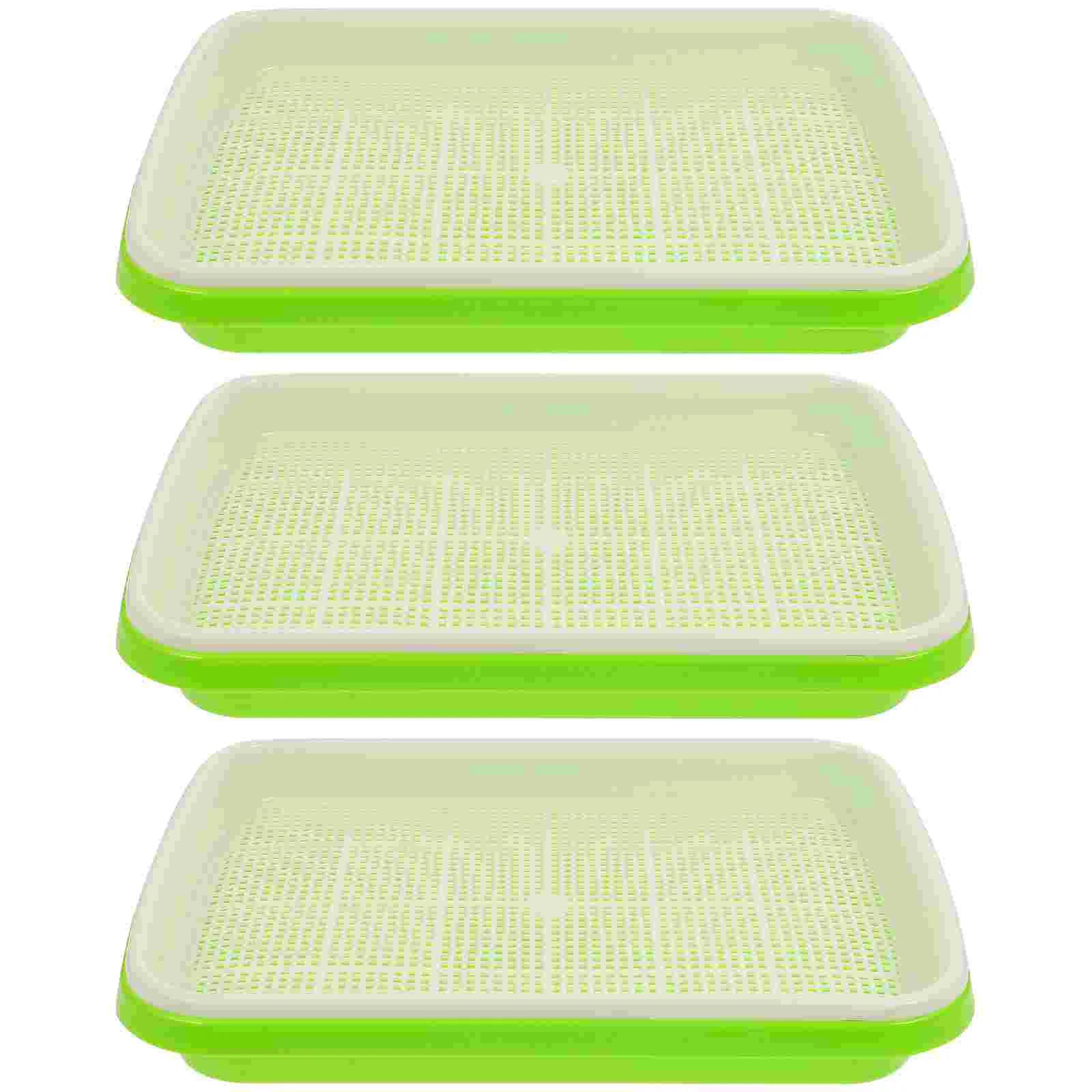 Germination Tray Starter Planter Soilless Sprout Trays Useful Garden Supplies Premium Nursery Vegetable Site Pot Microgreens