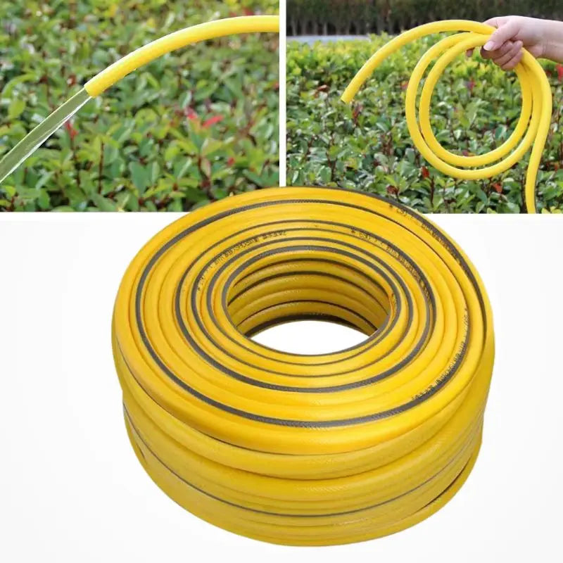 High Pressure PVC 1/2" Garden Hose Flexible Water Hose Car Wash Garden Irrigation Pipe With Hose Nozzle And Brass Connectors