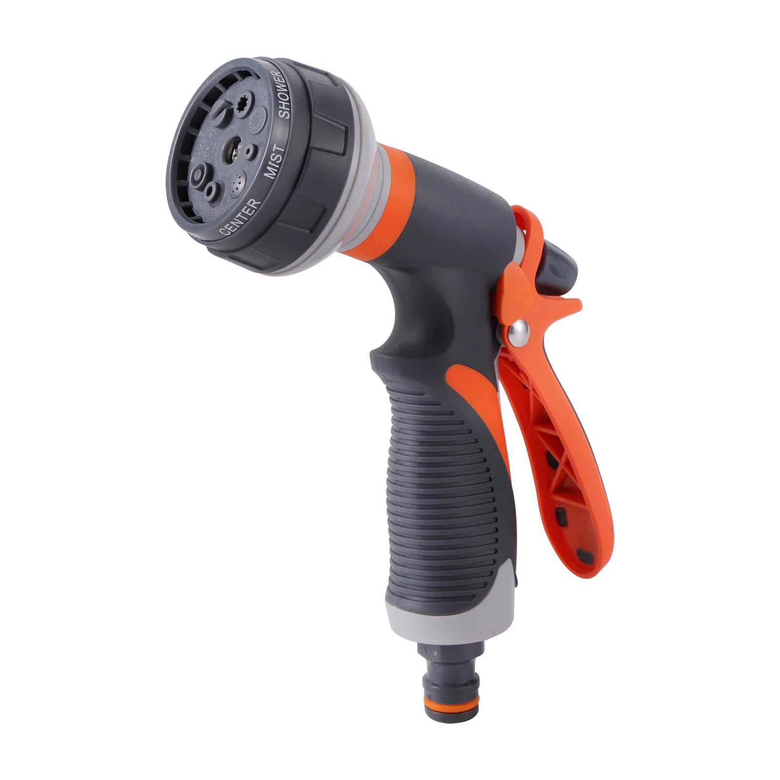 Garden Foam Water Gun 8 Modes High-Pressure Car Wash Sprinkler Adjustable Irrigation Watering Nozzle 1/2'' Pipe Quick Connector