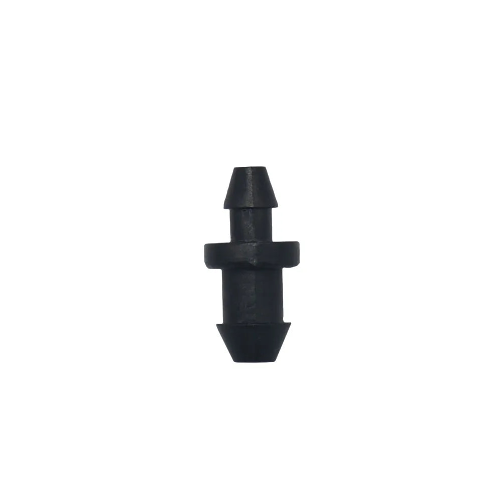 25pcs 1/4'' 1/8'' Plastic Hose Connector Joint Barbed Tees Cross Eng Plug Fitting For Garden Irrigation Drip Irrigation System