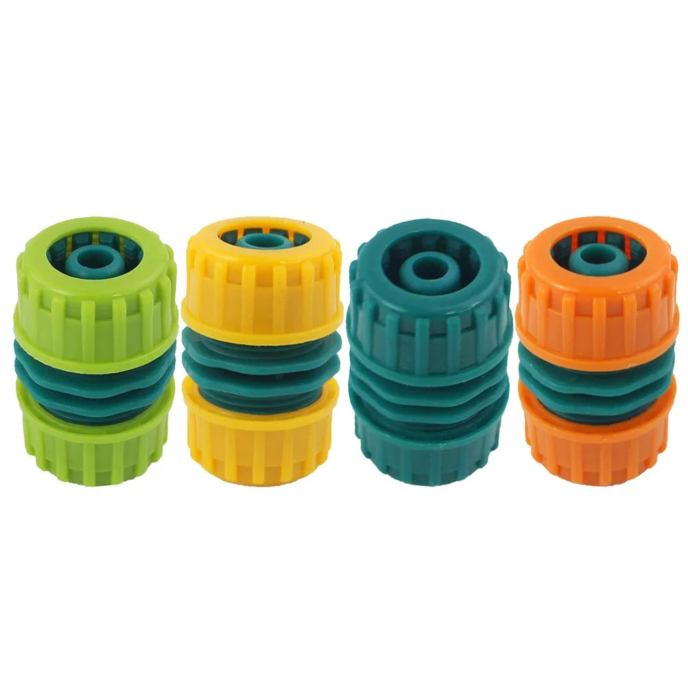 5pcs G1/2 Hose Pipe Connector Garden Joiner Mender Extend Repair Adaptor Coupler Yard Garden Outdoor Living Watering Equipment