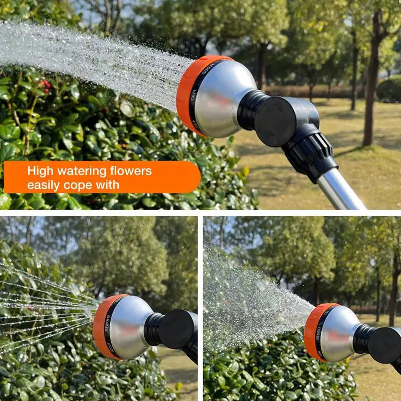 Hose Sprayer Nozzle High-Pressure Water Hose Nozzle Sprayer with Adjustable 8 Pattern for Garden Watering Car Washing Pet Shower