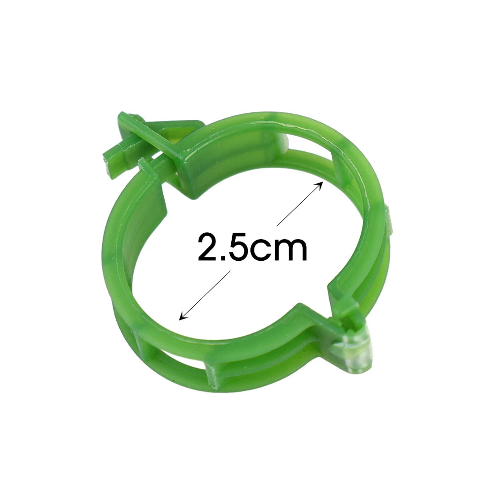 10/20/50Pcs Plant Clips Plastic Vine Hold Clips Tomato Hanging Holder Invisible Vine Climbing Fixed Bracket Garden Supplies