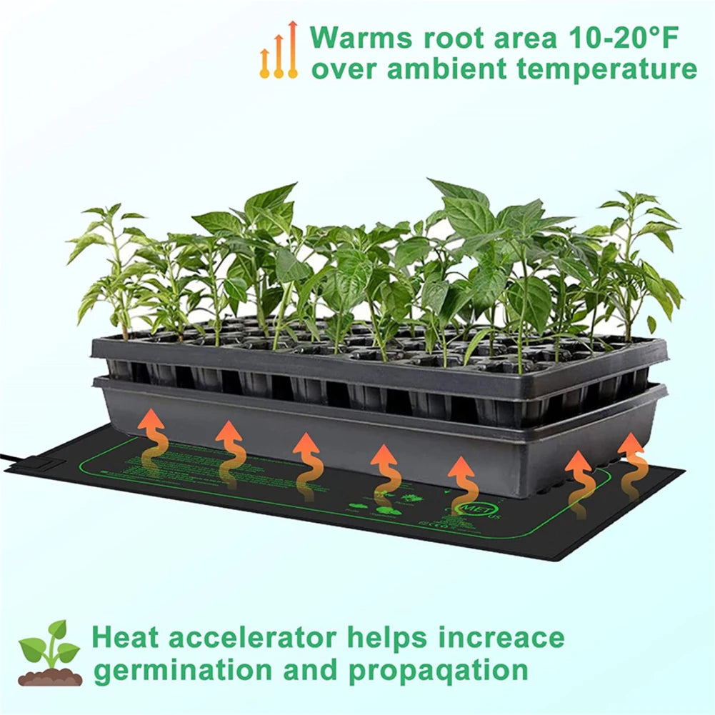 Seedling Heat Mats With Digital Thermostat Controller Plant Heating Mats For Seed Starting Brewing Breeding Greenhouses