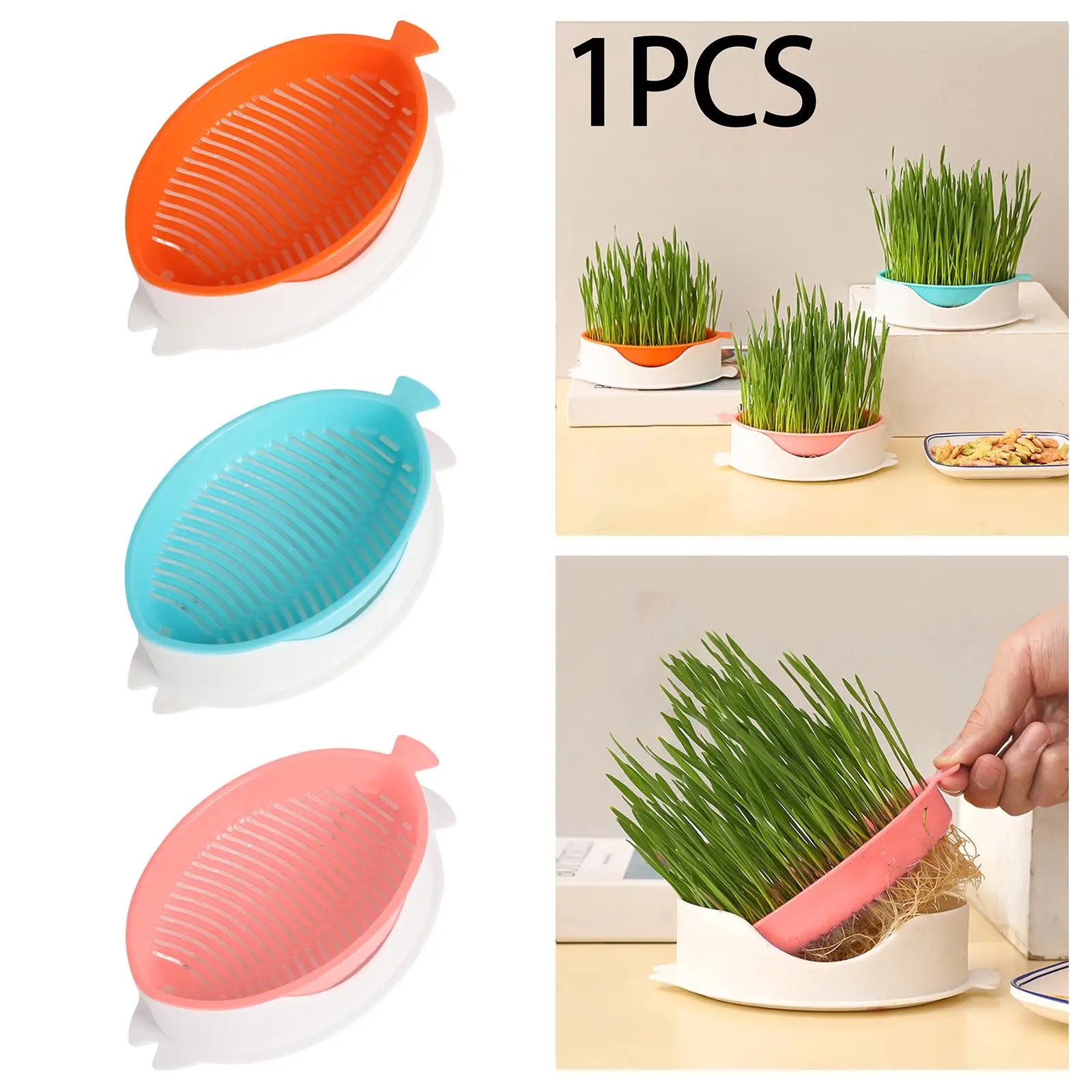 Seed Sprouter Tray Seed Starting Trays Germinating Trays Cat Grass Grow Tray