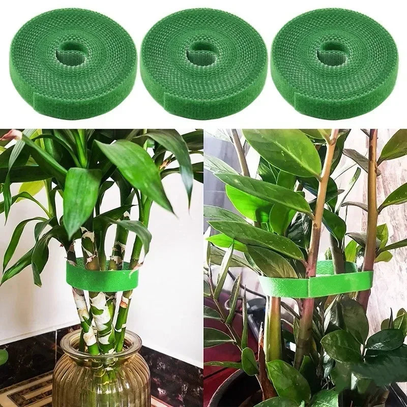 3/2/1Rolls Plant Ties Nylon Garden Bandage Plant Shape Support Gardening Accessories 2m Resealable Cable Tie Data Storage Supply