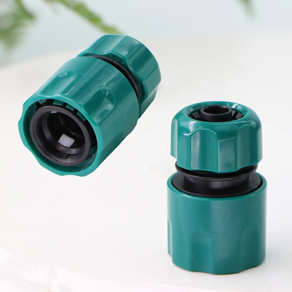 1/2'' 3/4'' 1'' Garden Water Connectors Tap Coupling Quick Adapter Hose Tubing Irrigation Joints Car Washing Fittings Faucet