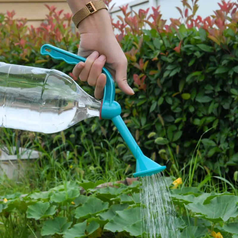 Gardening Plant Watering Handheld dual-purpose  water spray   Bottle Water Can Top Waterers Shower Seedling Irrigation