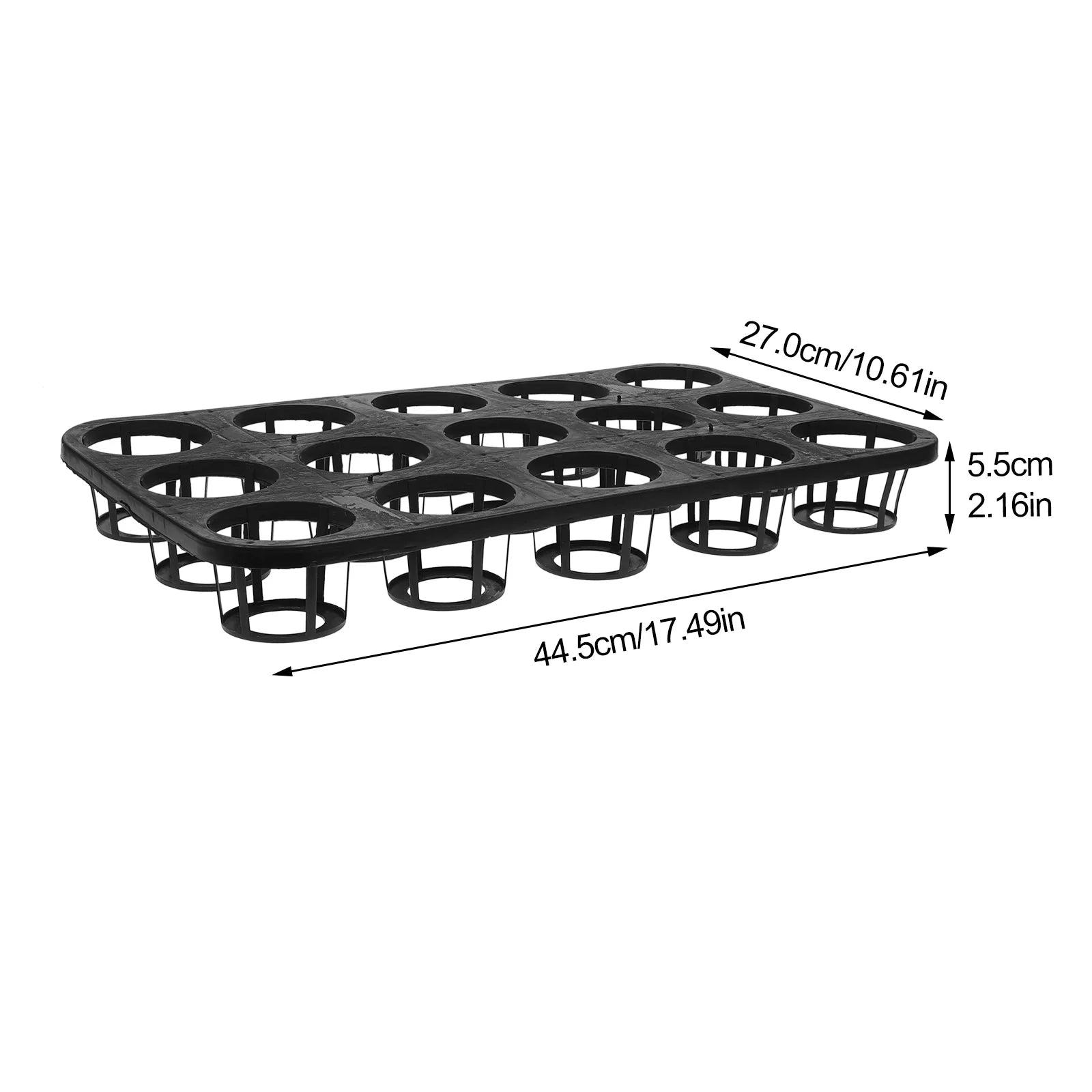 2pcs Starter Tray 12 Cells Grow Trays Gardening Germination Tray Tray for Propagation Germination Plugs