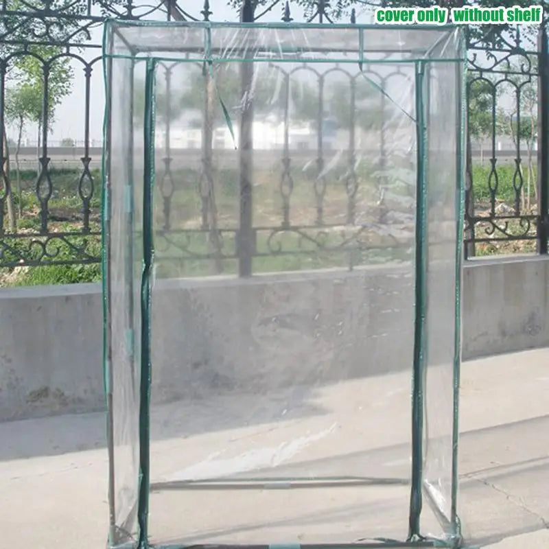 Greenhouse Replacement Cover Outdoor Grow Tent Waterproof Anti-UV Greenhouse Cover Portable Mini Garden Greenhouse supplies