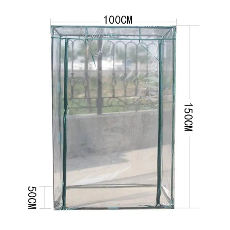 Greenhouse Replacement Cover Outdoor Grow Tent Waterproof Anti-UV Greenhouse Cover Portable Mini Garden Greenhouse supplies