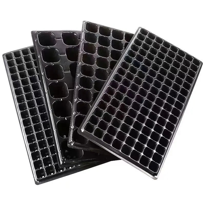 5pcs Seed Starter trays,Gardening Germination Plastic Seedling Tray, Nursery Pots Plant Starting Trays! Garden Outdoor Supplies