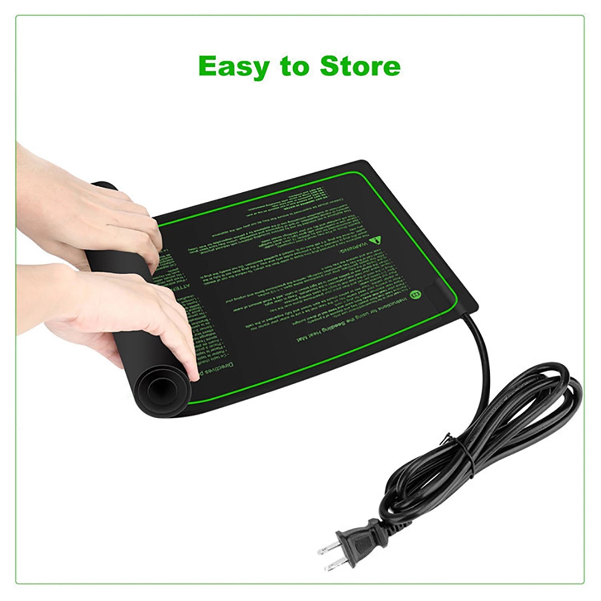 Seedling Heating Pad 110/120/220/230v Seed Growth Heating Pad Potted Bonsai Insulation Pad Breeding Clone Start Pad