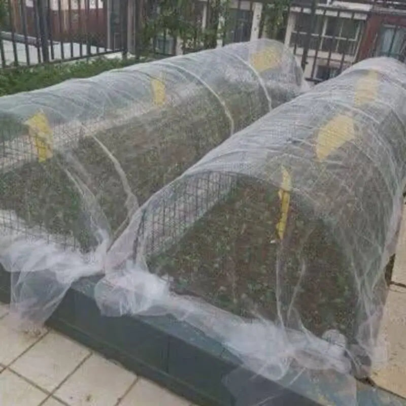 60/80/100Mesh Gardening Net Insect Net Bird Net Mist Net Nylon Net Protection Net Greenhouse Fruit Vegetable For Chicken Dog Cat