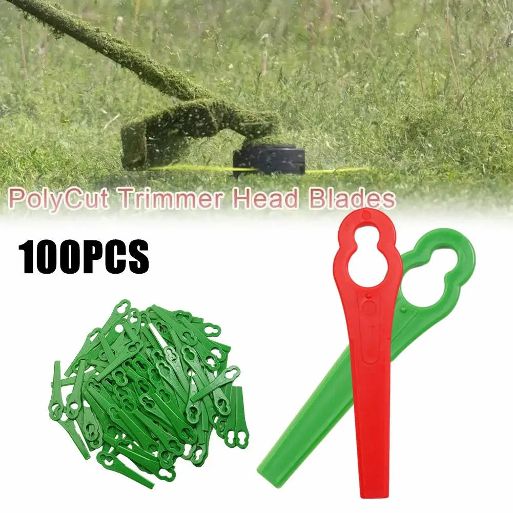 100 Pieces Replacement Trimmer Einhell Plastic Garden Lawn Garden Lace Mower Grass Einhell Gardening Tool