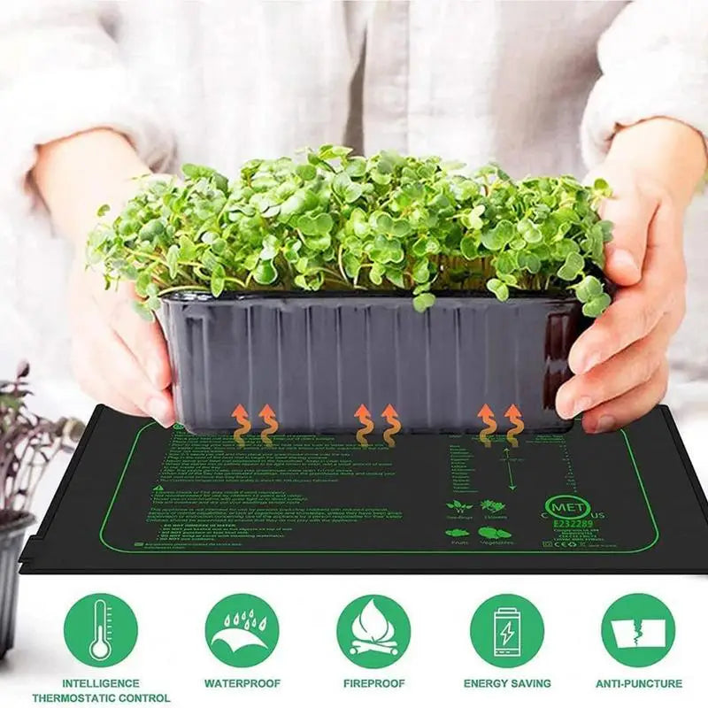 Seedling Heat Mat Seedling Heat Mat For Plants Seed Starting Heat Mat For Plants Heating Mat For Seed Starting Indoor Home