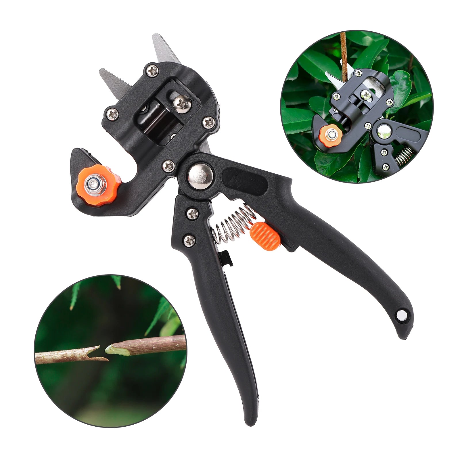 Seedling Grafting Pliers Garden Orchard Tree Scissors Grafting Pruner Gift 2 Blade Fruit Tree Pruning Chopper Gardening Tools